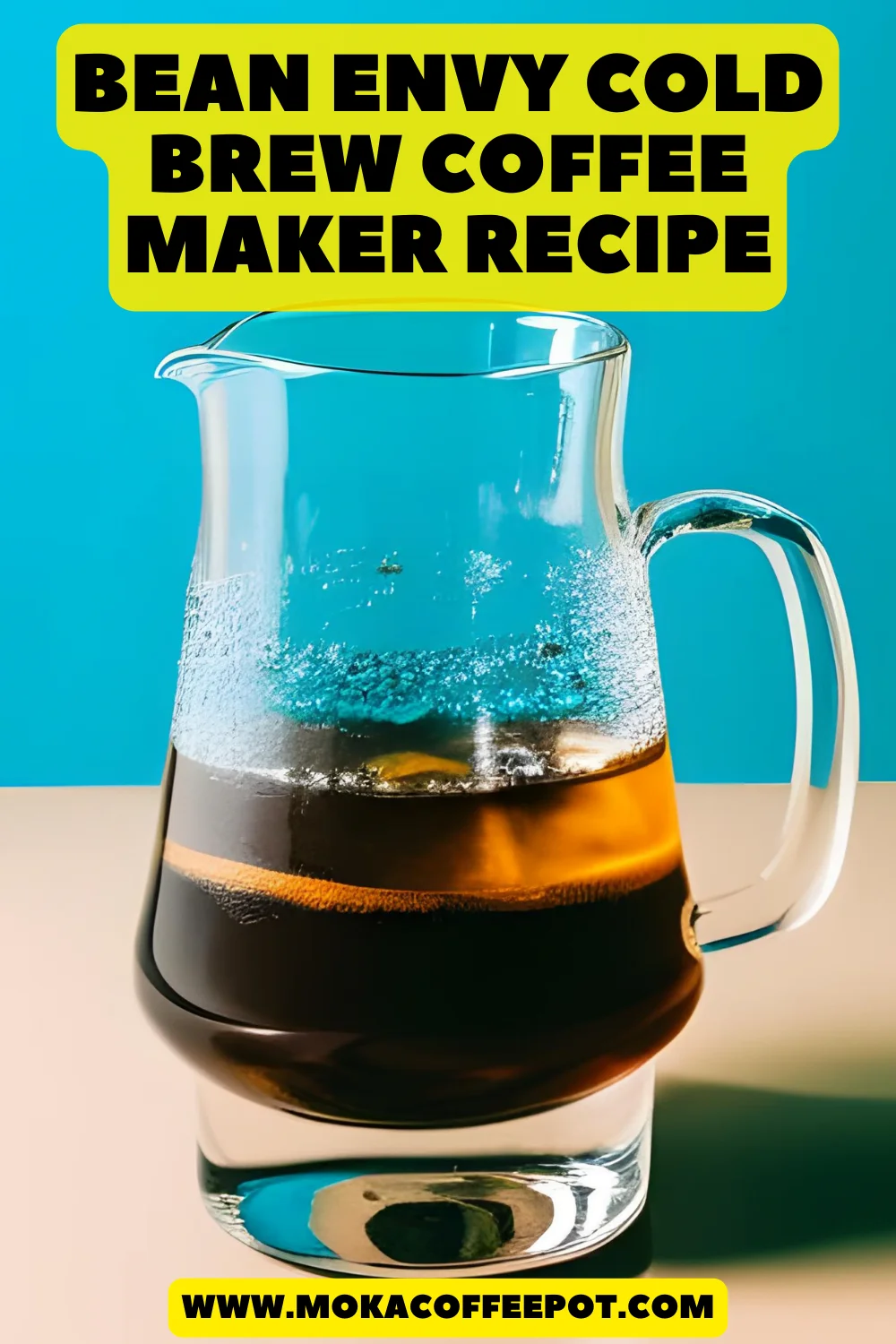 Bean envy cold brew coffee maker recipe