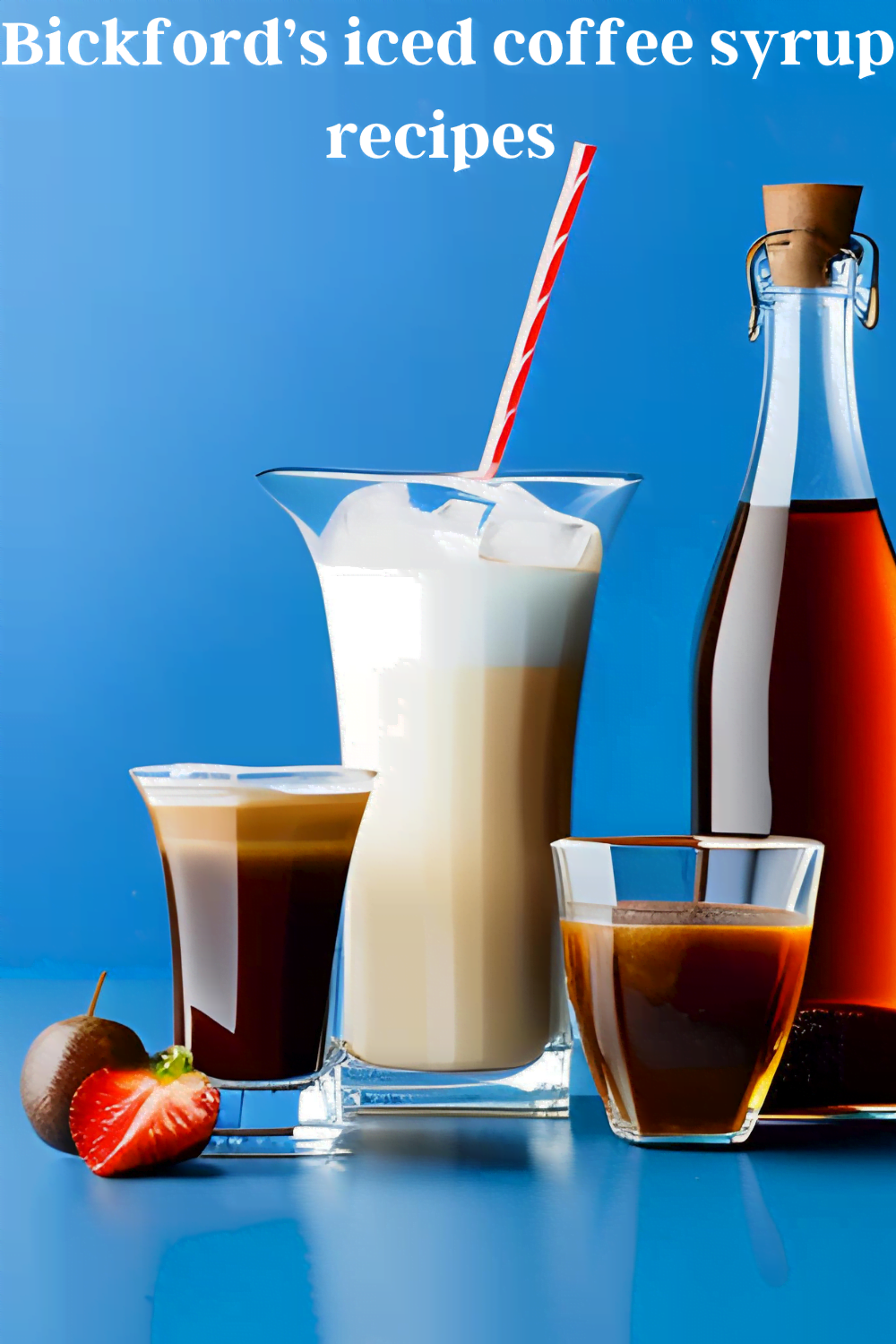 Bickford’s iced coffee syrup recipes