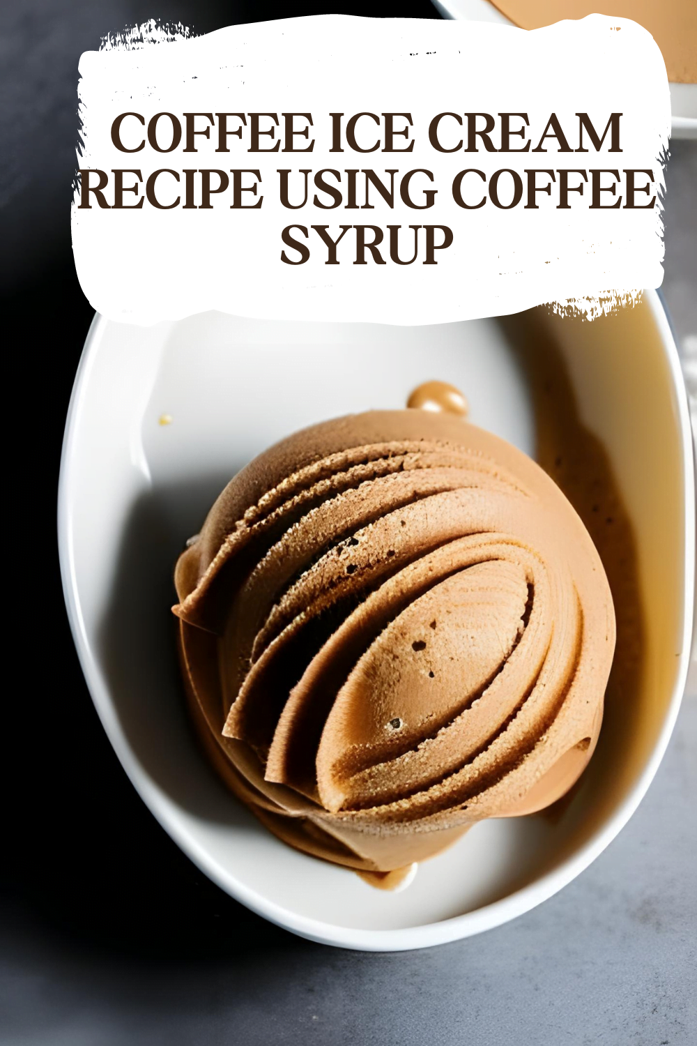 Coffee ice cream recipe using coffee syrup A Simple and Delicious Treat!