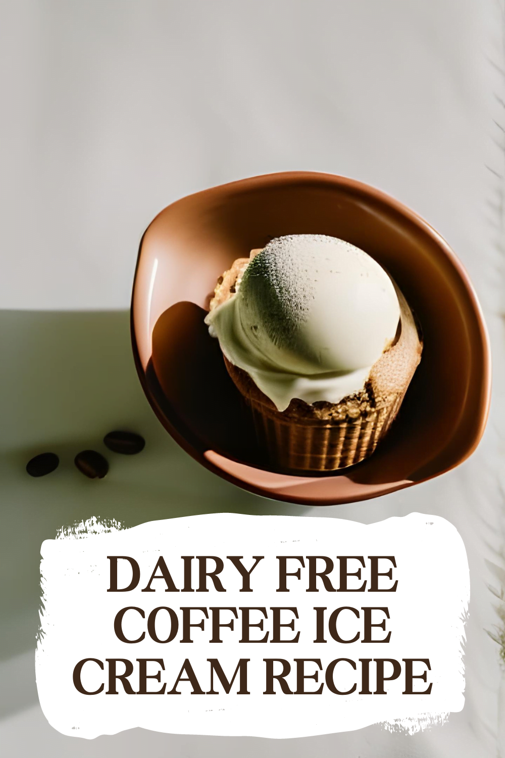 Dairy free coffee ice cream recipe