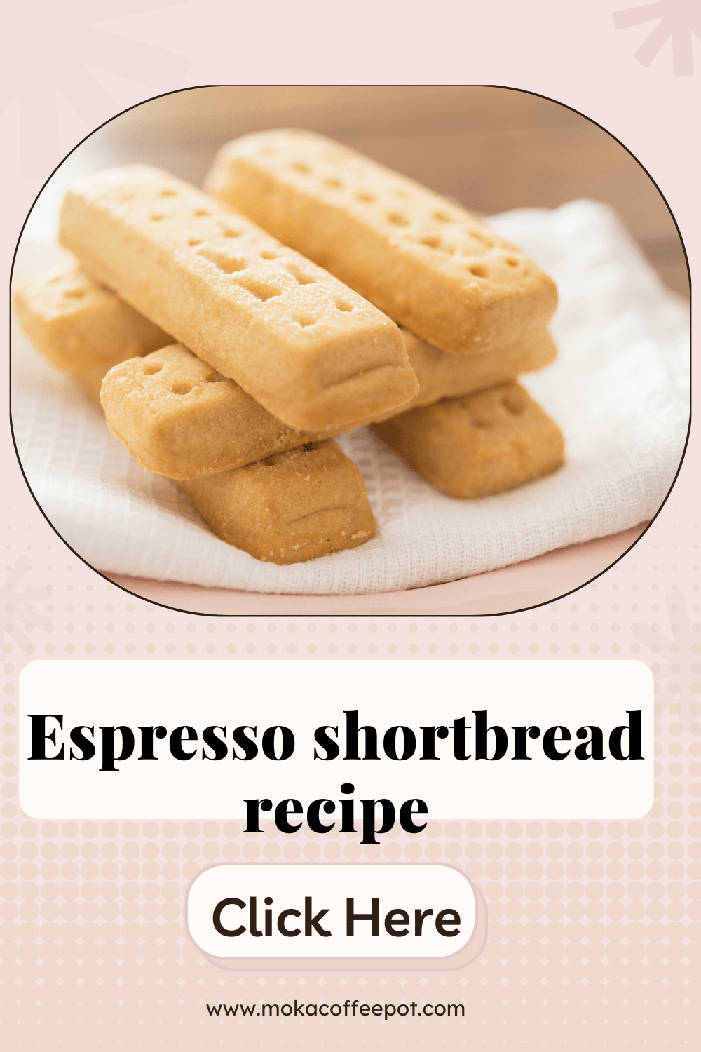 Espresso shortbread recipe