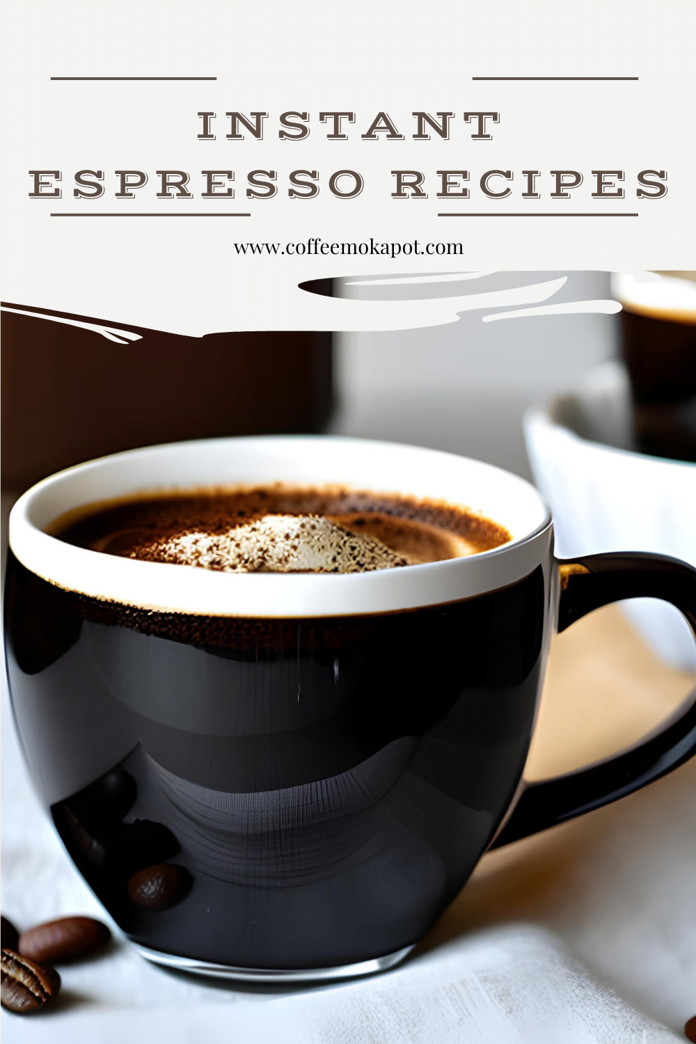 instant espresso recipes