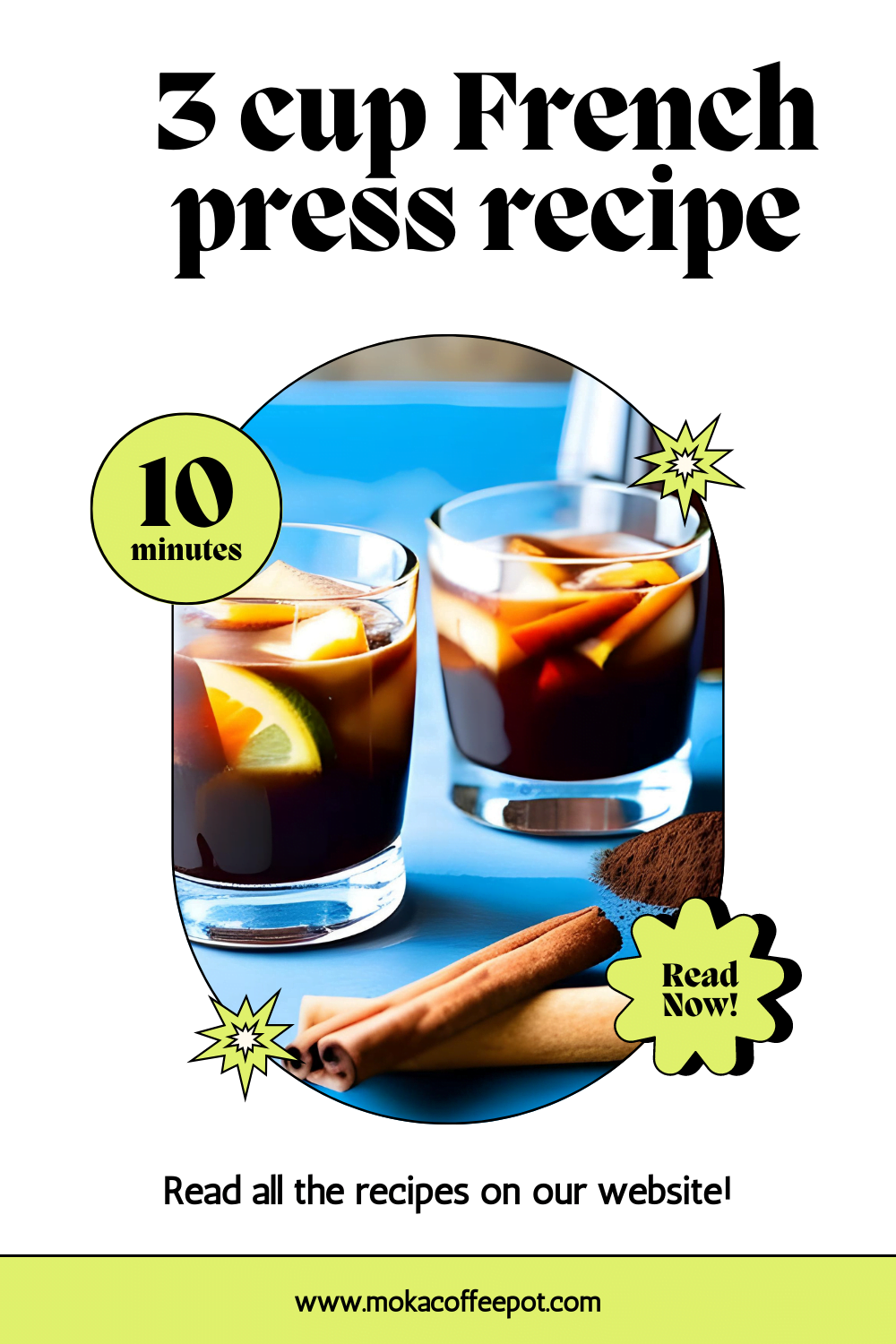 3 cup French press recipe perfect brewing instructions for a small group