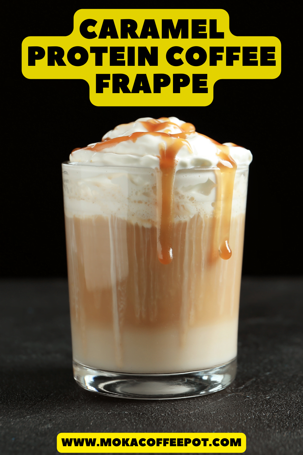 Caramel Protein Coffee Frappe