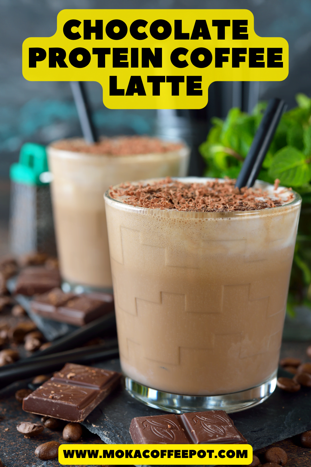 Chocolate Protein Coffee Latte