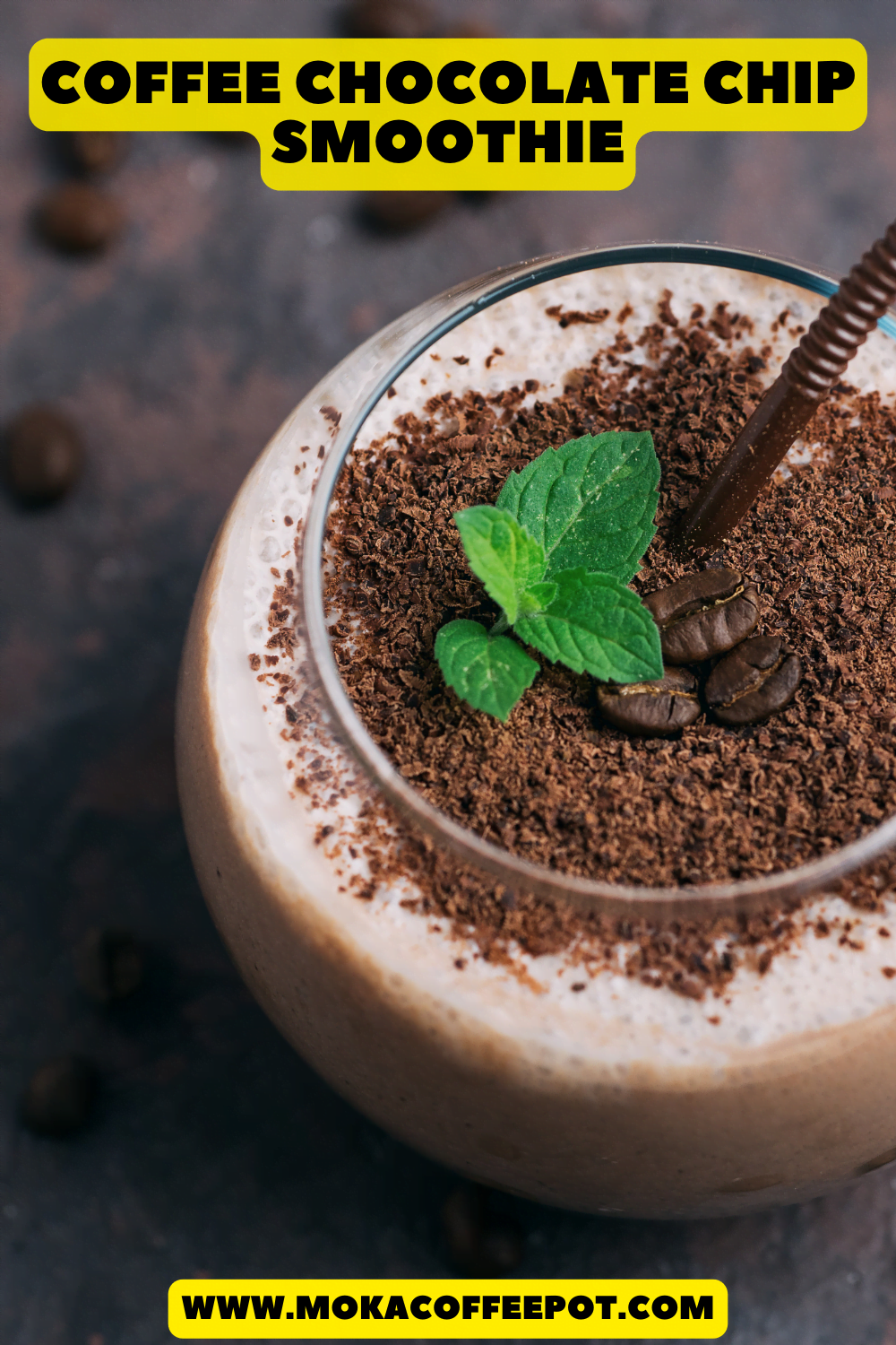 Coffee Chocolate Chip Smoothie