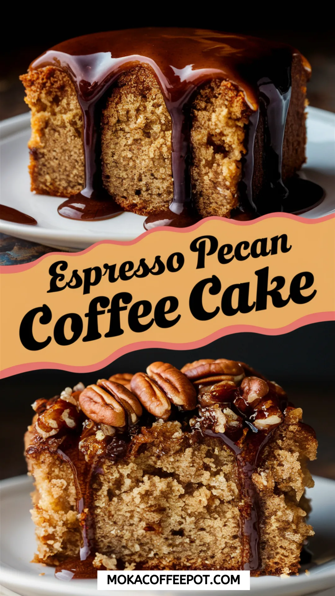 Espresso Pecan Coffee Cake